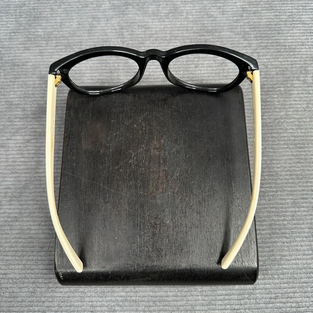 Michael Kors MK 6019 Champagne Beach Black Cream‎ Cat Eye Y2K Eyeglass 53-20-135